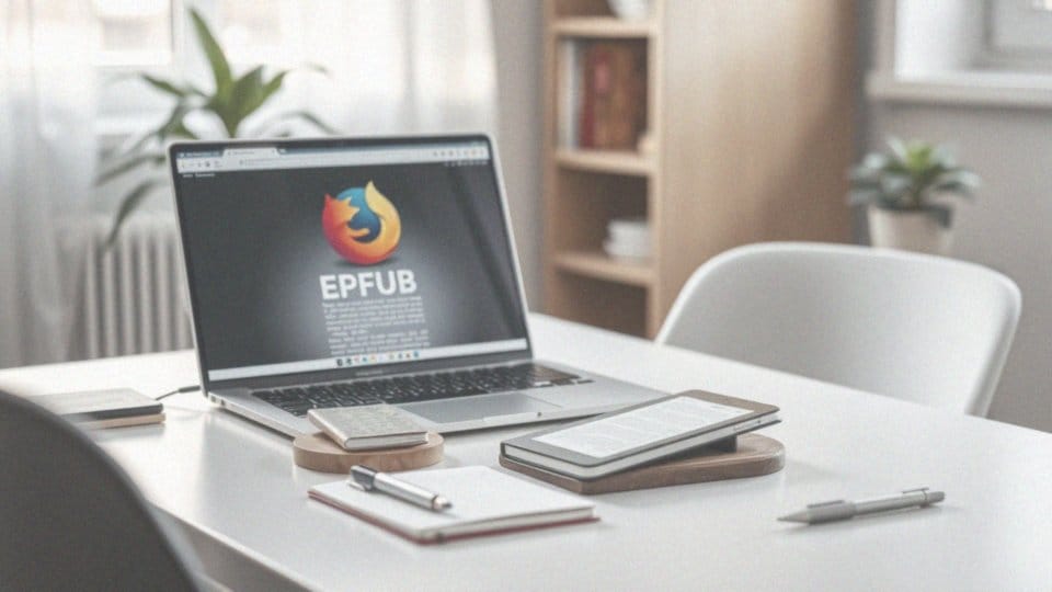 Jak synchronizować zakładki i notatki w czytniku EPUB Firefoxa?