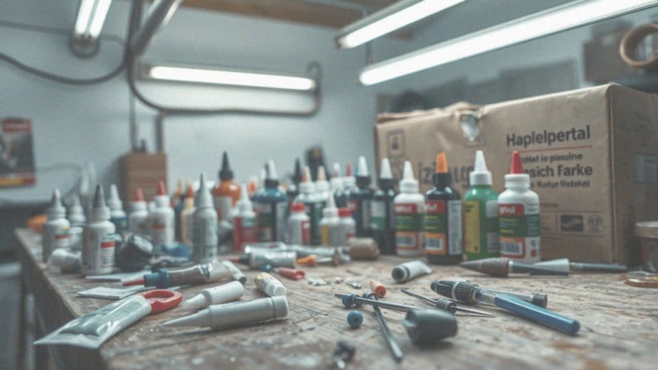 Jakie rodzaje klejów do plastiku istnieją?