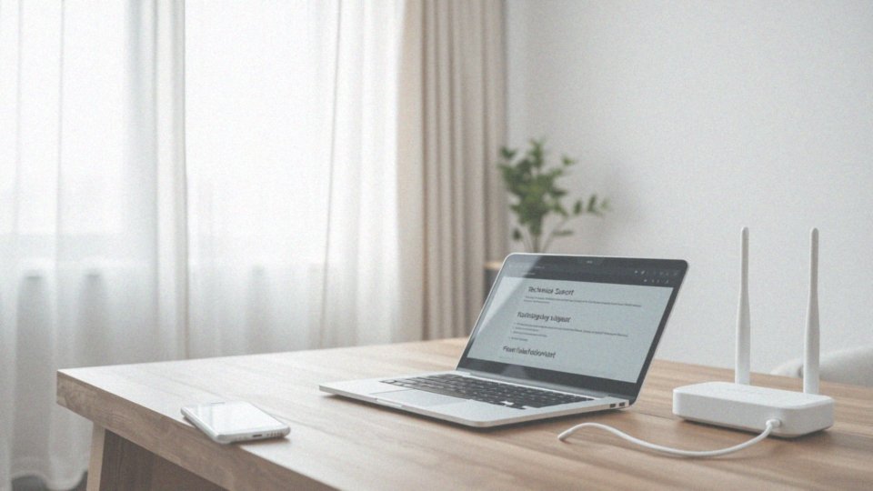 Jaką pomoc techniczną oferuje operator dla konfiguracji internetu?