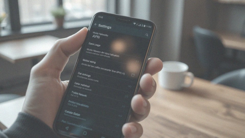 Jak sprawdzić ustawienia transmisji danych w telefonie?