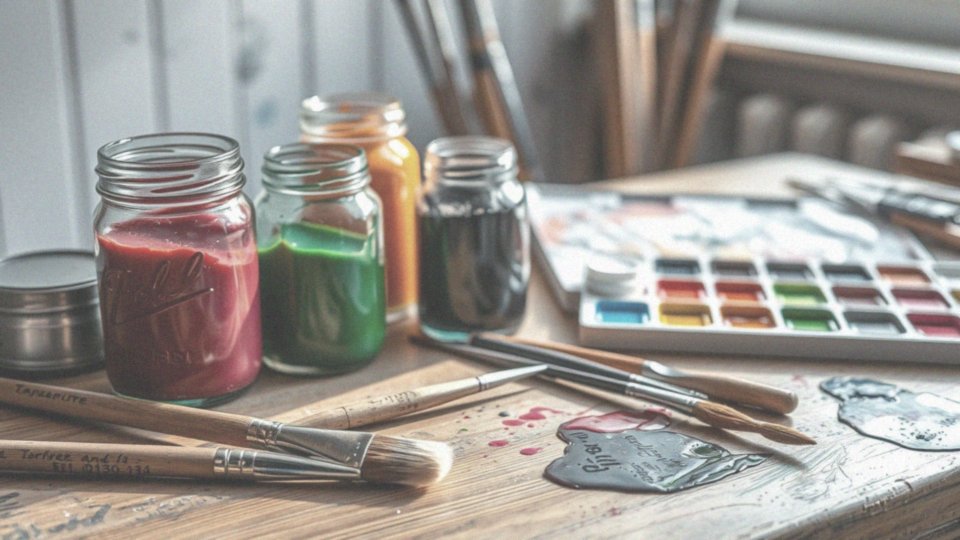 Jak farby tempera różnią się od farb olejnych?
