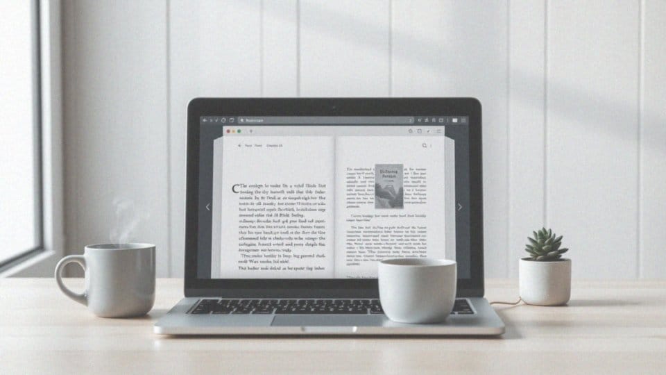 Jakie są funkcje przeglądarkowego czytnika ePUB?