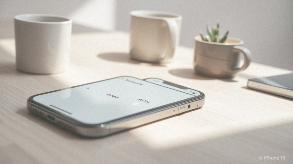 Jakie są podstawowe ustawienia sieciowe telefonu?