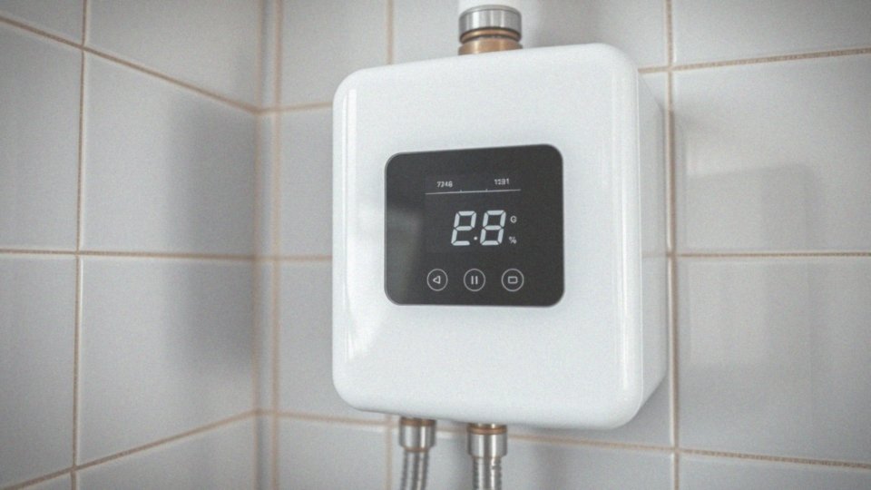 Jak działa cyfrowa regulacja temperatury w przepływowym podgrzewaczu wody 230V?