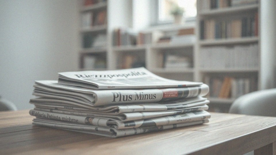 Co to jest Plus Minus i jaką rolę pełniła Eliza Olczyk w tym tygodniku?