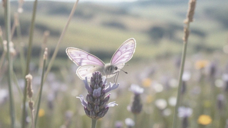 Jakie znaczenie ma fioletowy motyl?