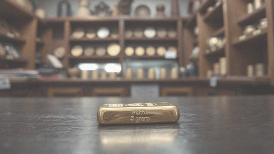 Ile kosztuje 5 gram złota? Podsumowanie cen i czynników wpływających